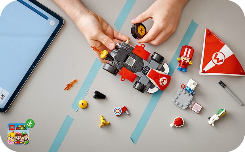 LEGO Super Mario: Mario Kart Standard Kit - Collectible Toy Building Set for Kids, Boys and Girls, Ages 7+ - Nintendo Mario Kart Toy for Fans - Gift Idea for Birthdays - 72032 B0DJ199XBY