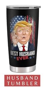 Gifts for Husband from Wife - Fathers Day Gift for Husband - Wedding Anniversary, Birthday, Christmas Gifts for Him - Romantic Love Gift Ideas for Him from Wife - 20 Oz 2-sided Tumbler