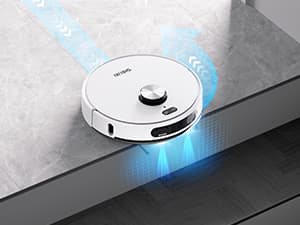 Robot Vacuum and Mop Combo, 3-in-1 Robotic Vacuums Cleaner with 70-Day Self-Emptying Base, LiDAR Navigation Smart Mapping & Strong 6000Pa Suction, for Pet Hair, Hard Floor, Carpet