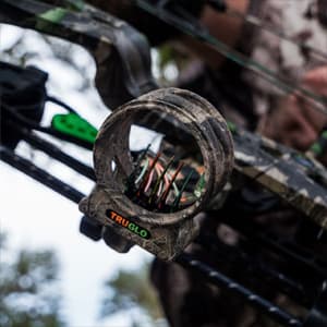 TRUGLO Carbon Hybrid Ultra Lightweight Micro-Adjustable 5-Pin Hunting Bow Sight