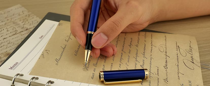 Cross Coventry Blue Lacquer Ballpoint Pen