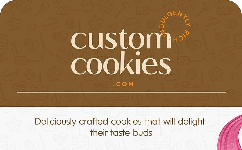 Happy Birthday Gift Basket Custom Sugar Cookies - Happy Birthday Cookies in Gift Box, Hand Decorated Kosher Treats for Women, Her, Wife - Bakery & Dessert Gifts as a Birthday Cake