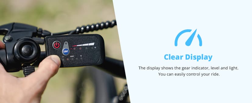 HOVERFLY OUREA 26" Electric Bike for Adults, 750W Peak Motor Mountain Ebike, 20MPH Up to 40 Miles, UL2849 Certified, 7-Speed, Removable Battery, Shock Absorber, Fat Tire Commuter E-Bike