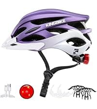 KINGBIKE NTA-8776 Mountain Bike Helmet Professional Ebike Helmets with 3-Level Adjustable Visor & Camera Mount E-MTB Helmet for Adults Men Women Youth E-Bike Safety Certified