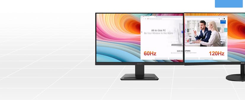 msi PRO MP341CQ E12 34-inch VA 3440 x 1440(UWQHD) Computer Monitor, 120Hz, Adaptive-Sync, HDMI, DisplayPort, VESA Mountable, Speaker, 1ms, Black