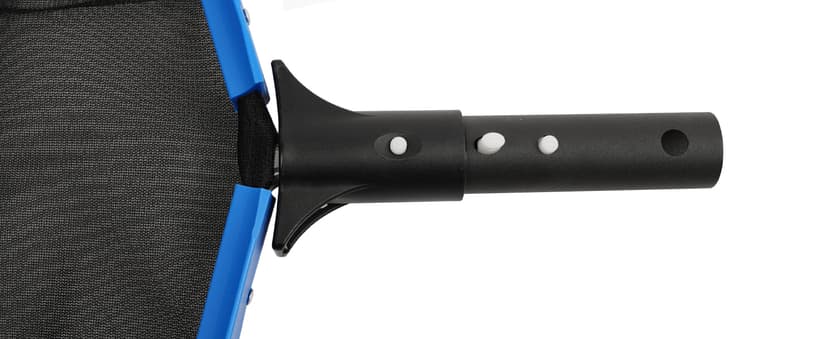 Upgraded Full Double Layer Pool Net Rake,17.5'' - Outer Heavy Duty Self-Repair Net & Inner Fine Mesh Net for Particle Debris, Above Ground & In-ground Swimming Pools, No Poles