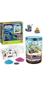 Creativity for Kids Mini Garden: Mermaid Terrarium Kit - Mermaid Gifts for Girls, Crafts and Toys, Holiday Stocking Stuffers for Kids (Ages 6+)