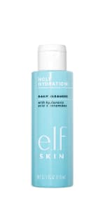 e.l.f. SKIN Holy Hydration! Hydrated Ever After Skincare Mini Kit, Cleanser, Makeup Remover, Moisturiser & Eye Cream For Hydrating Skin, Airplane-Friendly Sizes