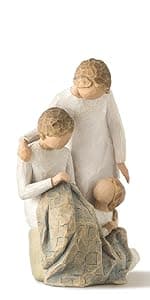 Willow Tree Grandmother, A Unique Love That Transcends The Years, Celebrate New Beginnings, Babies, Families, Loving Relationships Between Parent, Grandparent and Child, Sculpted Hand-Painted Figure