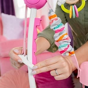 Bright Starts Disney Baby Minnie Mouse Forever Besties Baby Activity Center Jumper with 10 Toys, Lights & Sounds, 360-Degree Seat, 6-12 Months (Pink)