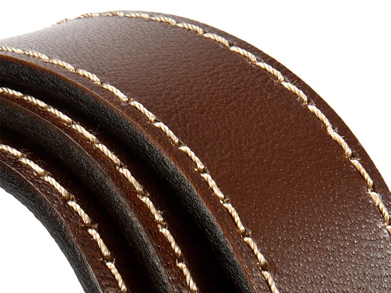 YOETEY Leather Gun Belt for Men - 1.5" Heavy Duty Belt for Work CCW