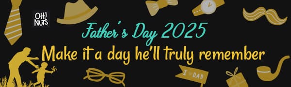 Oh! Nuts Dried Fruit and Nuts Gift Basket Tower with Black Ribbon Gift Basket, 5 Tier Gourmet Arrangement Platter, Healthy Kosher Snack Box for Birthday, Anniversary