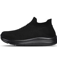 STQ Tennis Shoes Womens Sneakers Breathable Mesh Walking Shoes Arch Support Orthopedic Athletic Workout Gym Running Shoe for Travel Jogging Sports Cross Training