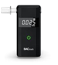 BACtrack Go Keychain Breathalyzer (Black) | Ultra-Portable Pocket Keyring Alcohol Tester for Personal Use