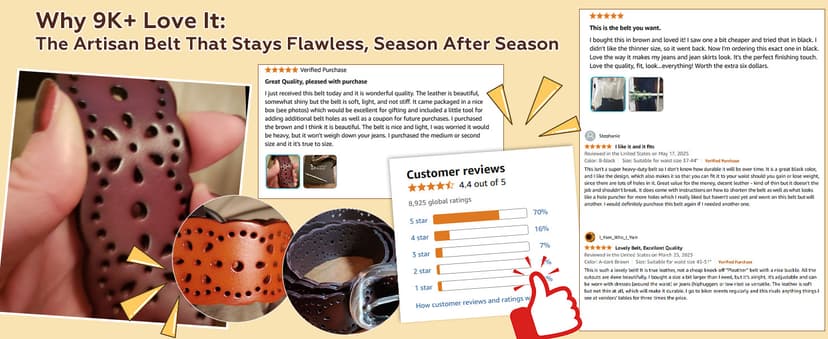 JASGOOD Women's Hollow Flower Genuine Leather Belt for Jeans Pants Wide Belt for Ladies