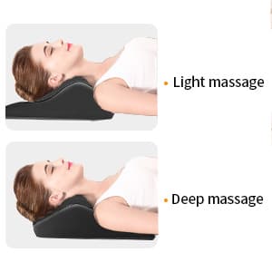 Boriwat Back Massager with Heat, 3D Kneading Massage Pillow for Back, Neck, Shoulder, Leg Pain Relief Deep Tissue, Gifts for Women Men Mom Dad