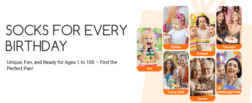 Girls Age 4-12 Birthday Gifts - Socks for Kids 4-12 Years Old, Birthday Gift Ideas for Boys and Girls
