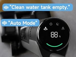 DREAME H12 Pro FlexReach Wet Dry Vacuum Cleaner, 0 Tangle Cordless Vacuum Mop All-in-One for Hard Floors, 180° Lie-Flat Floor Cleaner Machine with 194°F Hot Self-Cleaning, 50Mins Runtime