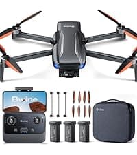Bwine F7GIM 6K Photo Drone with Camera for Adults, 3-Axis Brushless Gimbal, 4K/30fps Video, GPS Smart Control, Plus 70Mins Flight Time, 10000Ft FPV Digital Transmission and TOF Safety Support