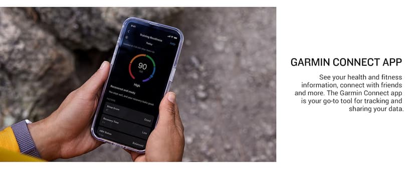 Garmin fēnix® 8 Pro, 51mm, AMOLED Display, Premium Connected Multisport GPS Smartwatch, inReach® Technology, Sapphire, Titanium with Graphite/Black Silicone Band