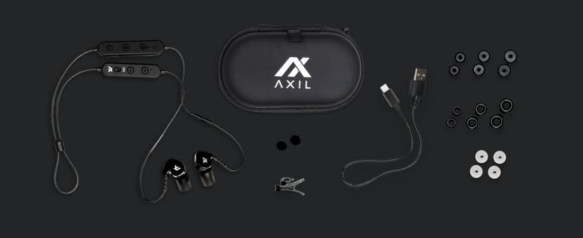AXIL GS Extreme 2.0 Shooting Ear Buds – Hearing Enhancement & Noise Isolation Bluetooth Earbuds – w/Dynamic Speakers – 25-Hour