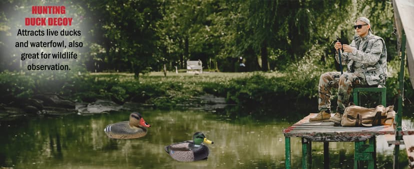 Duck Decoys for Hunting | Floating Duck Decoy for Pool, Pond & Lake