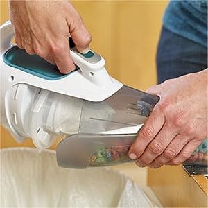 BLACK+DECKER dustbuster Cordless Handheld Vacuum, Portable Vacuum for Car and Home Rechargeable, Powerful Suction, Wide Mouth (HHVI315JO42)