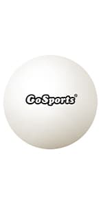 GoSports Mid-Size Table Tennis Game Set - Red or Blue - Indoor/Outdoor Portable Table Tennis Game with Net, 2 Table Tennis Paddles and 4 Balls