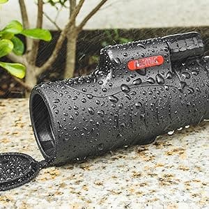 Monocular Telescope High Power 8x42 Monoculars Scope Compact Waterproof Fogproof Shockproof with Hand Strap for Adults Kids Bird Watching Hunting Camping Hiking Travling Wildlife Secenery