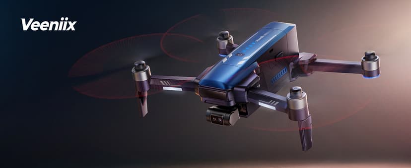 V11PRO Drone with 8K Camera for Adults, 3-Axis Gimbal Drones with 4K/30fps Video, 48 Million Pixels, 80min Flight Time with 2 Batteries, 6KM Video Transmission Quadcopter, Professional Drone