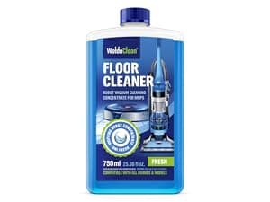 WoldoClean Robot Mop Floor Cleaner Concentrate - safe for Sealed Hardwood, Laminate & LVP Vinyl, 25oz for 75-150 uses