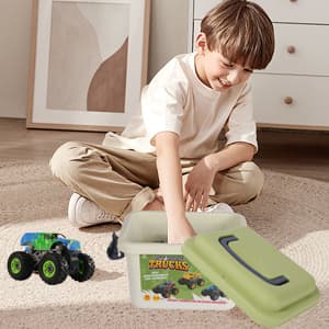 Take Apart Monster Truck Toys for Kids 3 4 5 6 7 8 Year Old Boys, STEM Educational Building Toys with Electric Drill & Storage Box Gift Birthday Christmas for Boys Girls Kids Toddlers B0FKT2MJ2W