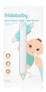 Frida Baby Silicone Teething Toys, 4-in-1 Teether for Babies & Infants, Teething Relief for 0-18 Months, Not-Too-Cold-to-Hold Baby Teether, BPA-Free