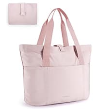 BAGSMART Large Toiletry Bag Travel Bag with Hanging Hook, Water-resistant Makeup Cosmetic Bag Travel Organizer for Accessories, Shampoo, Full Sized Container, Toiletries