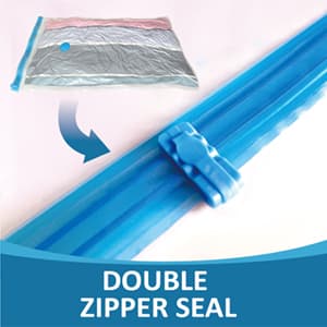 20 Pack Vacuum Storage Bags, Space Saver Bags (4 Jumbo/4 Large/4 Medium/4 Small/4 Roll) Compression for Comforters and Blankets, Sealer Clothes Storage, Hand Pump Included