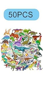 100PCS Christmas Theme Stickers, Non-Repeating Vinyl Waterproof Holiday Stickers, Holiday Gifts for Kids and Teens, Xmas Party Favorite, Stocking Stuffers for Kids Toddlers Teens Boys Girls