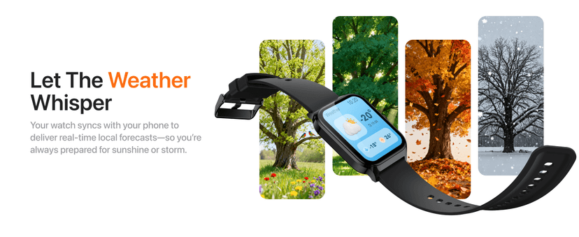 Smart Watch for Women Men,(Answer/Make Call) 1.83'' HD Fitness Activity Tracker Smartwatch for Android iPhone iOS Compatible,IP68 Waterproof Step Counter Watch with Sleep Monitor/120+ Sports Modes