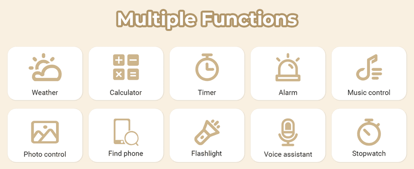 Smart Watch for Men Women, 1.83" HD Touchscreen Fitness Watch with Bluetooth Call&Message Notifications, 110+Sport Modes, 24/7 Heart Rate/Sleep Monitor, IP68 Waterproof Fitness Tracker for Android iOS