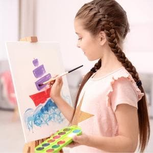 KEFF 24-Pack 𝗣𝗥𝗘𝗠𝗜𝗨𝗠 Canvas for Painting, 6 of 5x7, 8x10, 9x12,11x14 Painting Canvas Boards, Art Supplies for Adults & Kids - 100% Cotton Primed Canvases for Painting Acrylic, Oil, Watercolor B085F4JH1H