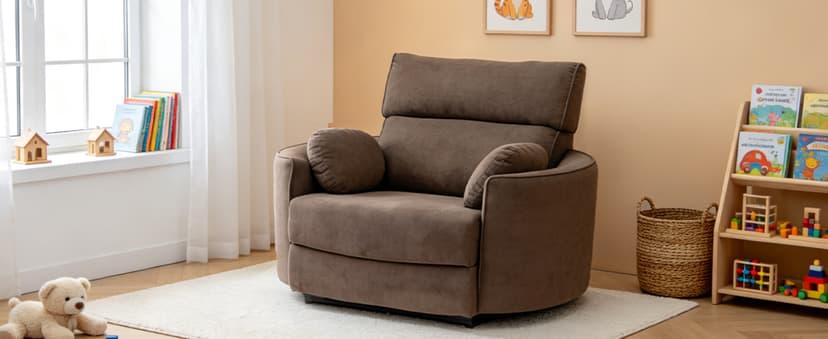 450lbs Oversized Power Recliner Chair, 53" Extra Wide Electric Recliner for Big and Tall Adults, Single Sofa with USB & Type-C Ports, Pillows, Chair for Living Room, Bedroom, Office (Black)