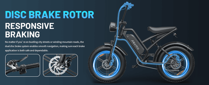 Electric Mountain Bike for Adults, 1500W Peak Motor Ebike, 28 MPH and 60 Miles PAS Range, 20 Inch Fat Tire Dirt E Bike for All-Terrain, 7 Speed, Electric Bicycles with 48V 15Ah Removable Battery