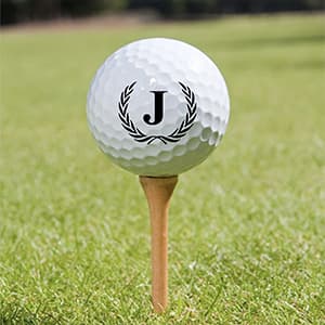 Xeiwagoo Golf Gifts for Men, Unique Initial on Personalized Golf Balls (6 Balls)