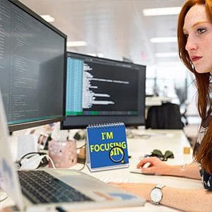 Fancy Land Funny Desk Signs 30 Different Fun and Flip-Over Messages for Office Desk Accessories