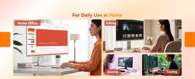 GEEKOM A5 Mini PC with AMD Ryzen 5 7430U, 3-Year Coverage, 16GB RAM(Upgradable, Not LPDDR)&512GB M.2 NVMe SSD, Windows 11 Pro Desktop Computer Support 8K/Wi-Fi 6/BT 5.2/USB 3.2/SD Slot/6x USB