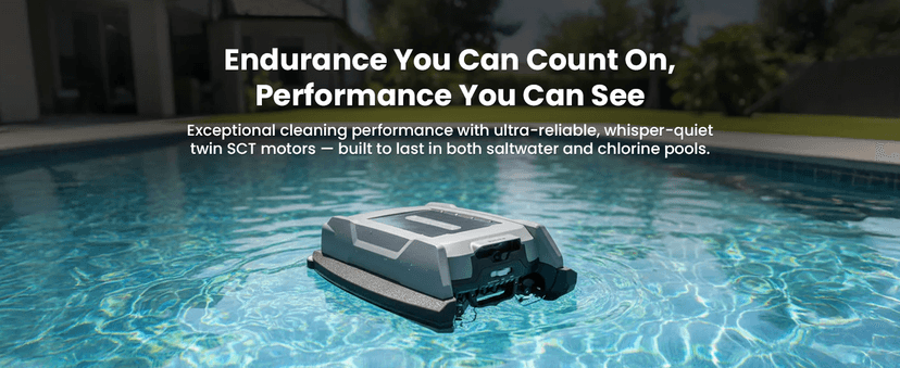 Betta Neo Solar-Powered Robotic Pool Skimmer with App Control & Ultra Long-Range Gateway System, Weather-Adaptive & Scheduled Cleaning, Dual Charging Options, for In-Ground & Above-Ground Pools (Blue)