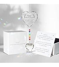 Hegelda Graduation Gifts for Women Her 2026 Crystal Heart Suncatcher Ornaments B0GH76NCTW