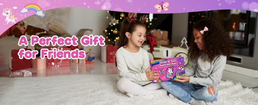 Birthday Gifts Kit for Girls Boys Ages 4 5 6 7 8 9 10 Years Old DIY Creative Kids' Mosaic Kits Diamond Art Crafts Toys ZIZZ Diamond Window Art Suncatcher Kits for Kid 5PCS Gem Painting Crafts B0FM3YQY2W