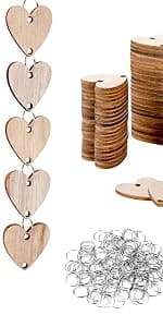Joy-Leo Gifts for Mom Grandma Christmas, Wooden Birthday Tracker Plaque Wall Hanging, Help Elderly Parents Remember Birthdays Family Birthday Reminder Calendar Board with 100 Tags, Model JL01 B07M81TWY7