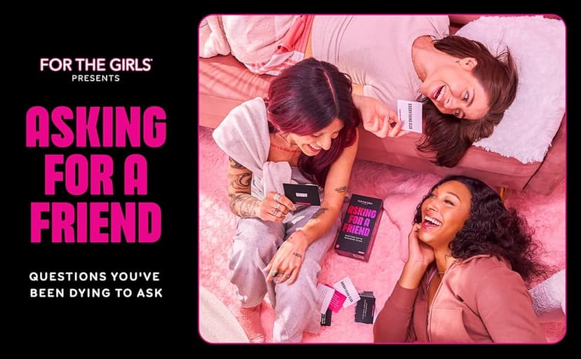 Asking for A Friend by Relatable, Great Card Games for Game Night, Bachelorette Party Favors for Social Gatherings, and Friendly Icebreakers, Includes 300 Cards and 1 Die