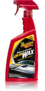 Meguiar's G7716 Gold Class Carnauba Quik Wax, Special Blend for Richness and Shine, Clear Coat Safe Meguiar's Quik Wax, Spray That Leaves Lasting Results Without Residue, 16 Oz